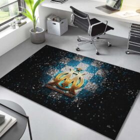 Tapis OM Olympique de Marseille French Football Team 11