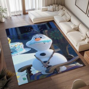 Alternative view of Tapis Olaf La Reine des Neiges – Disney 1002