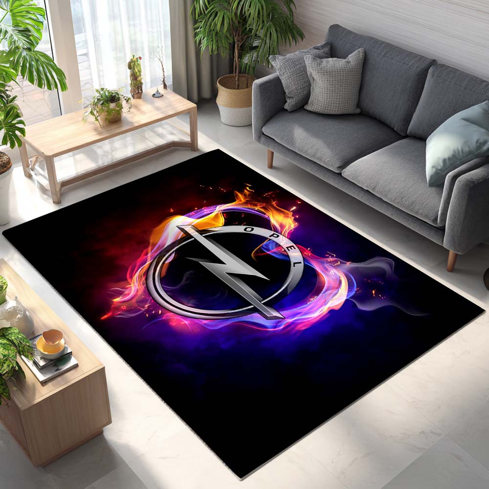 Tapis Car Opel Heart Fire
