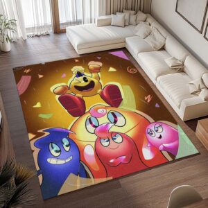 Alternative view of Tapis Pac-Man et les fantômes 2