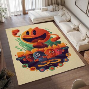 Alternative view of Tapis Pac-Man et les fantômes 4