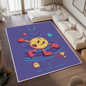 Alternative view of Tapis Pac-Man et les fantômes 3