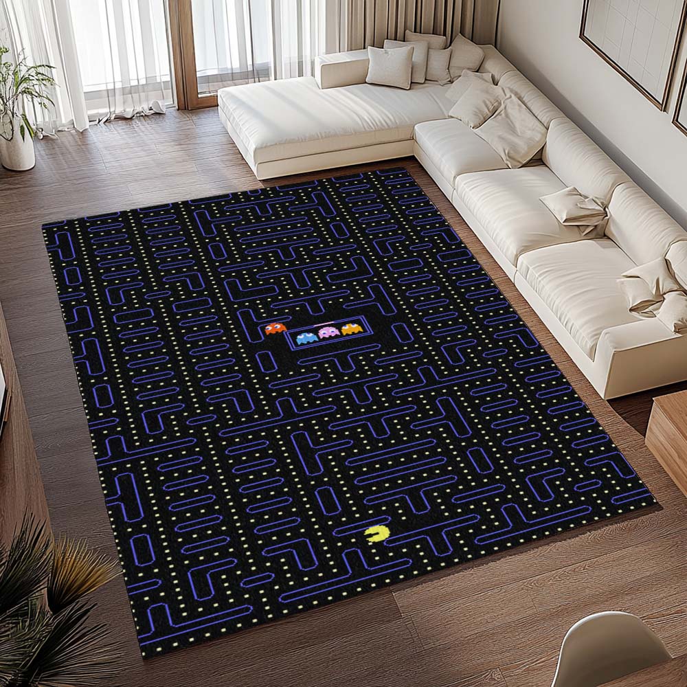 Tapis Pac-Man et les fantômes dans le donjon – Image 2