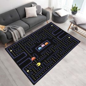 Tapis Pac-Man et les fantômes – Labyrinthe 02