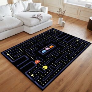 Alternative view of Tapis Pac-Man et les fantômes – Labyrinthe 02