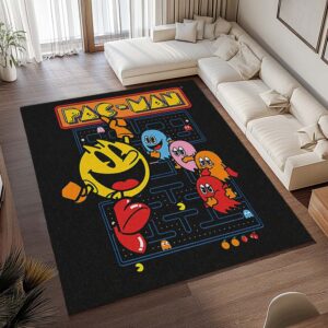 Alternative view of Tapis Pac-Man – Power-Pellets et fantômes fruités