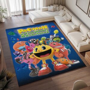 Alternative view of Tapis Pac-Man et les aventures fantomatiques
