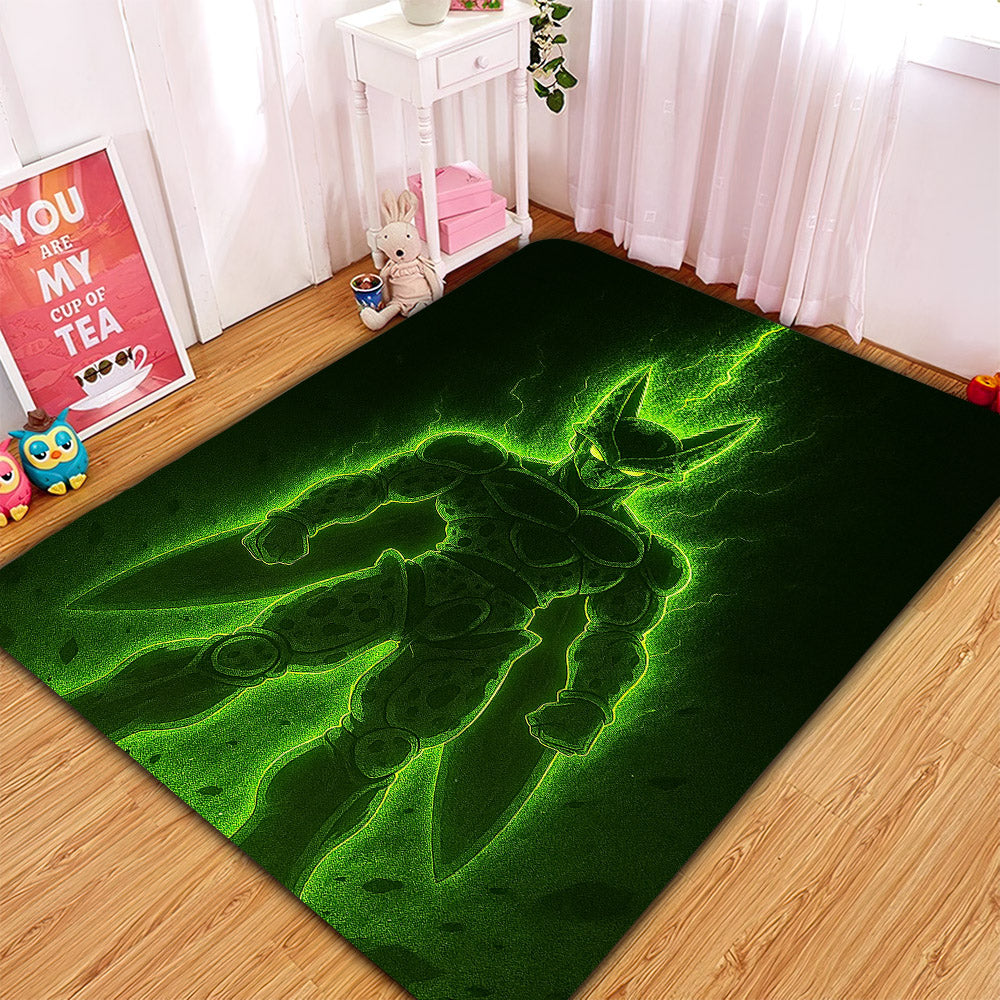 Tapis Perfect Cell Dragon Ball Purple Light Carpet Rug Home Room Decor – Image 2