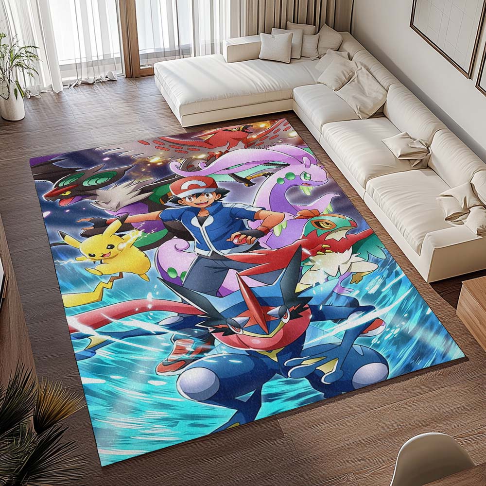 Tapis Détective Pikachu – Tous les personnages 1 – Image 2