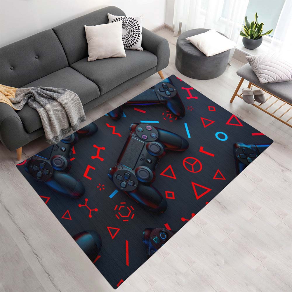 Tapis Manette PlayStation – Noir et rouge