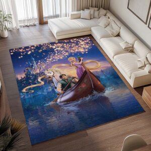 Alternative view of Tapis Raiponce – Disney 04