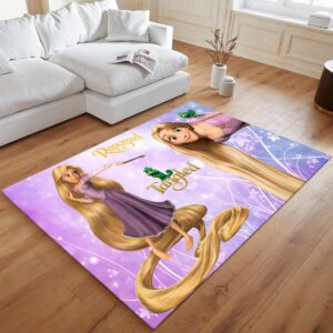 Alternative view of Tapis Raiponce – Disney 05