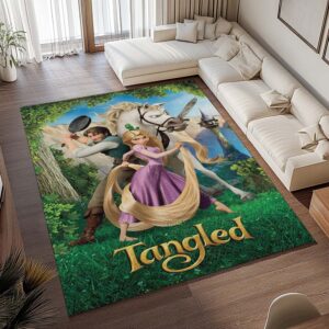 Alternative view of Tapis Raiponce – Disney 06
