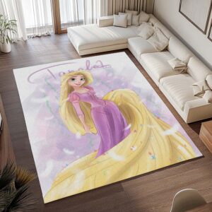Alternative view of Tapis Raiponce – Disney 08