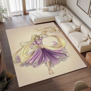 Alternative view of Tapis Raiponce – Disney 09