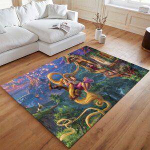 Alternative view of Tapis Raiponce – Disney 10