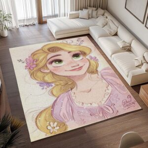 Alternative view of Tapis Raiponce – Disney 11