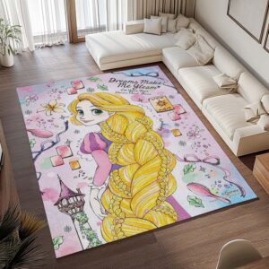 Alternative view of Tapis Raiponce – Disney 12