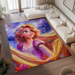 Alternative view of Tapis Raiponce – Disney 15