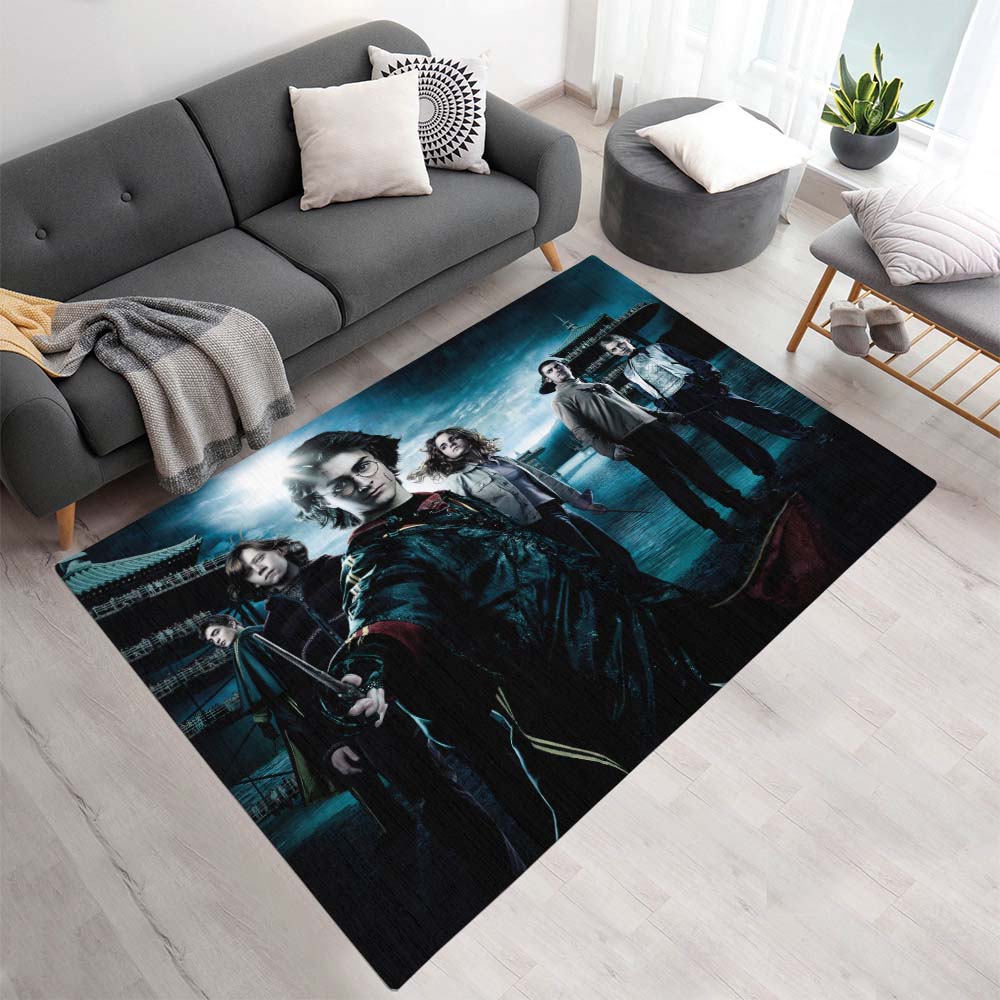 Tapis Harry Potter et la Coupe de Feu – Ron, Hermione, Harry