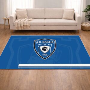 Alternative view of Tapis SC Bastia Football Team 05