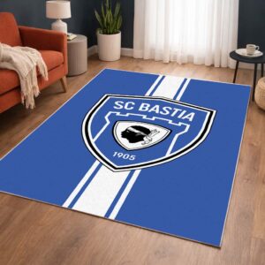 Alternative view of Tapis SC Bastia Football Team 07