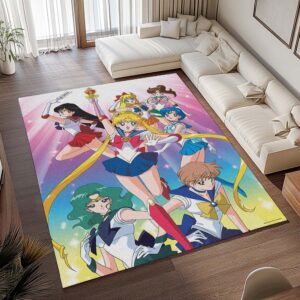 Alternative view of Tapis Sailor Moon – Bunny Tsukino et ses amis