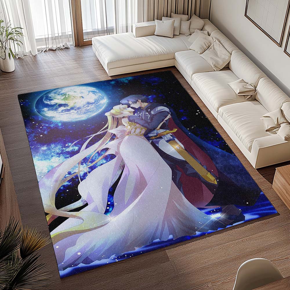 Tapis Sailor Moon – Mamoru Chiba et Princesse Serenity – Image 2