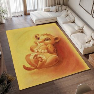 Alternative view of Tapis Simba – Le Roi Lion 01