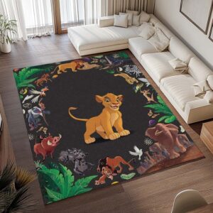 Alternative view of Tapis Simba – Le Roi Lion – Personnages 03