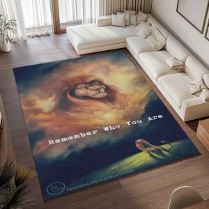 Alternative view of Tapis Simba et Mufasa – Le Roi Lion 02