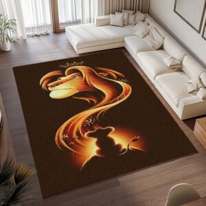 Alternative view of Tapis Simba et Mufasa – Le Roi Lion 03