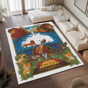 Alternative view of Tapis Simba et Mufasa – Le Roi Lion 05