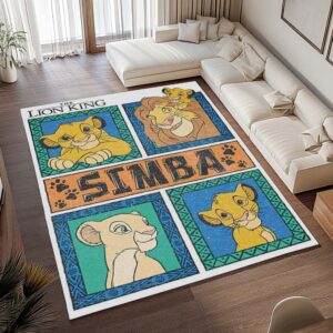 Alternative view of Tapis Simba et Mufasa – Le Roi Lion 06