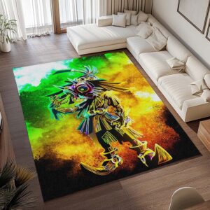 Alternative view of Tapis Skull Kid – Zelda 4