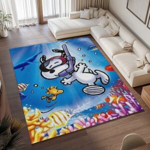 Alternative view of Tapis Snoopy – Beagle des profondeurs