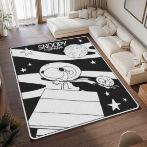 Alternative view of Tapis Snoopy – Dans l’espace