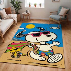 Tapis Snoopy et Woodstock – Plaisir d’été