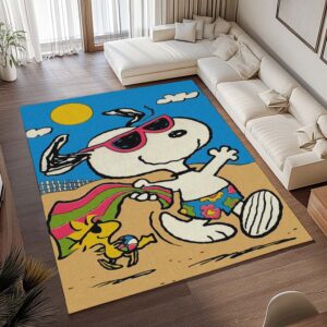 Alternative view of Tapis Snoopy et Woodstock – Plaisir d'été