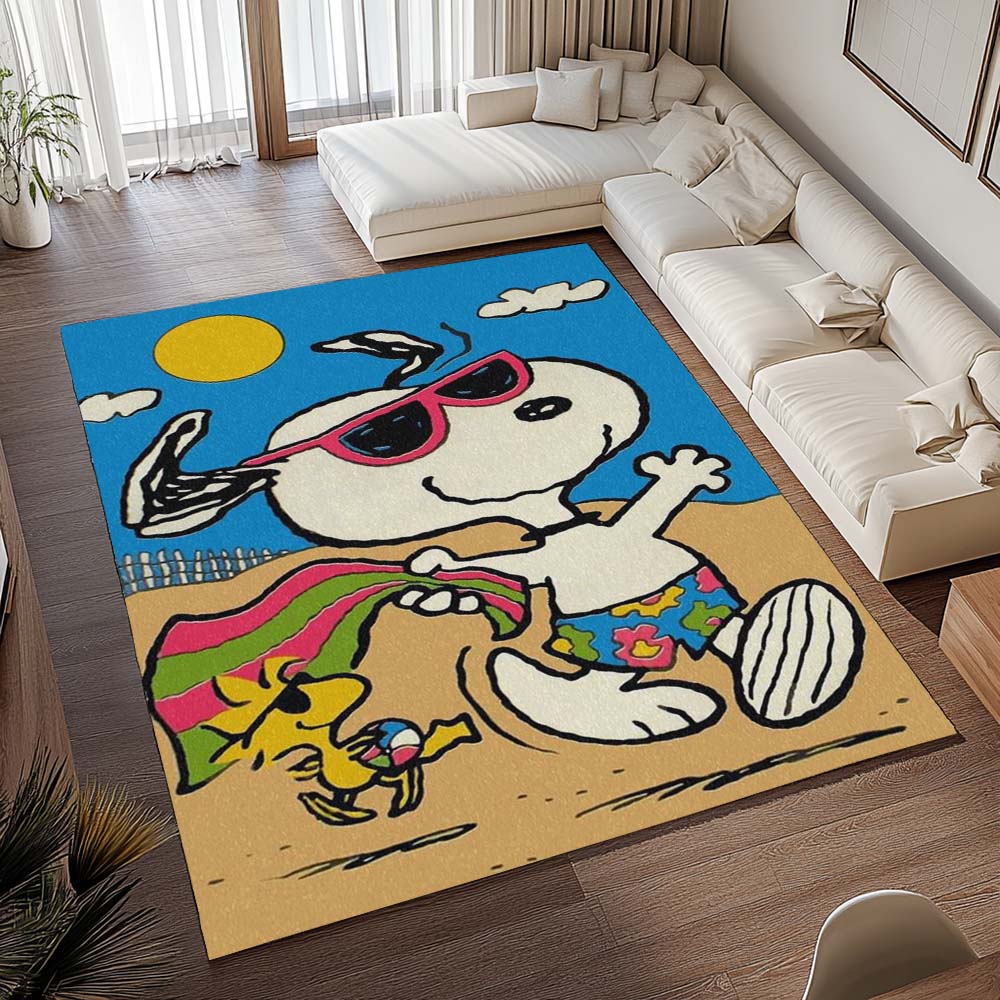 Tapis Snoopy et Woodstock – Plaisir d'été – Image 2