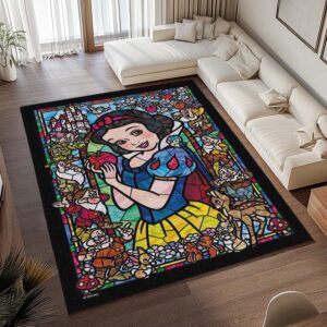Alternative view of Tapis Blanche-Neige – Impression diamant 02