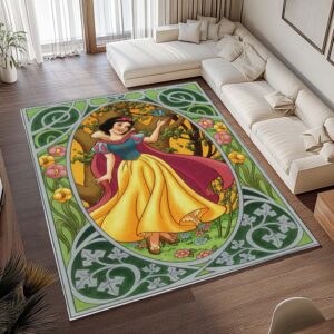 Alternative view of Tapis Blanche-Neige – Princesse 03