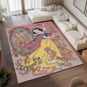 Alternative view of Tapis Blanche-Neige – Princesse 04