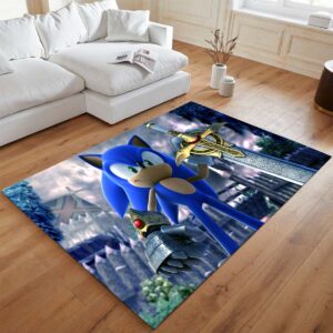 Alternative view of Tapis Sonic et le Chevalier noir – Édition panoramique