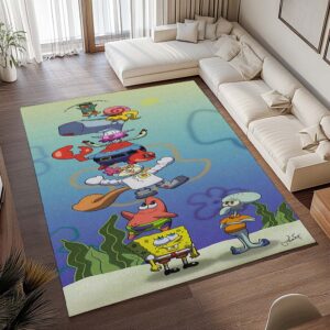 Alternative view of Tapis Bob l’éponge – Personnages 12
