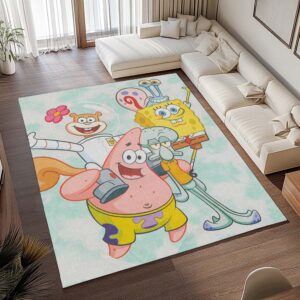 Alternative view of Tapis Bob l’éponge – Personnages 46