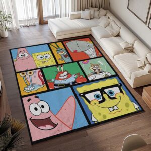 Alternative view of Tapis Bob l’éponge – Personnages 50