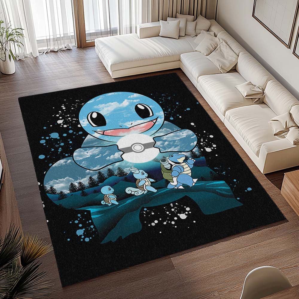 Tapis Carapuce – Évolution Eau – Peinture – Image 2