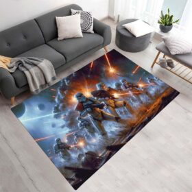Tapis Star Wars Battlefront II Stormtroopers au Combat
