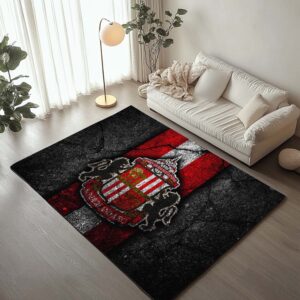 Tapis Sunderland A.F.C FC EFL Championship Cracked wall effect
